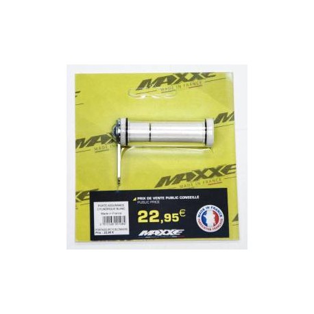 PORTE ASSURANCE TUBE BLANC